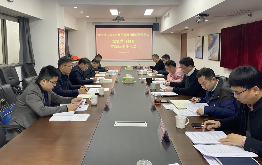 九洲(中国)集团党委召开党史学习教育专题民主生活会