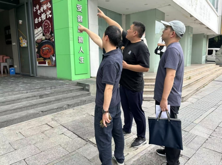 九洲(中国)集团开展茶叶大楼防台安全专项检查