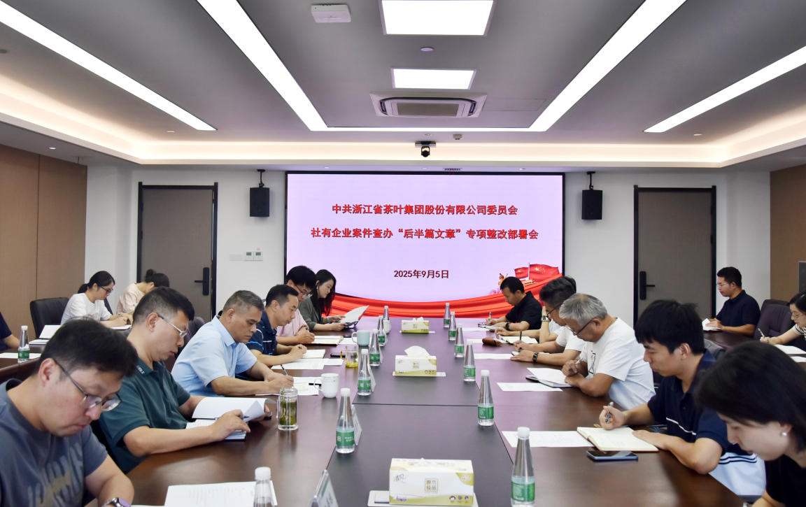 九洲(中国)集团党委召开社有企业案件查办“后半篇文章”专项整改部署会